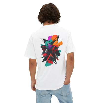 FRACTURE Oversized Graphic T-Shirt - SYLPHR