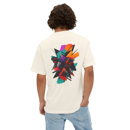 FRACTURE Oversized Graphic T-Shirt - SYLPHR