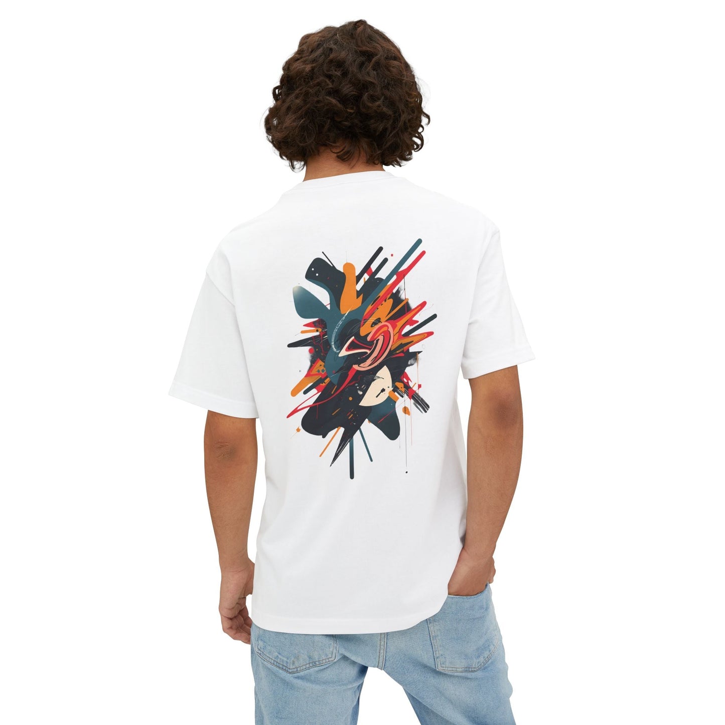 STATIC Oversized Graphic T-Shirt - SYLPHR